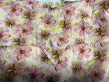 Zadig & Voltaire Torny Floral Print V-Neck Blouse Tunic Size L ladies
