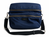 Paul Smith Waterproof Nylon Messenger / Changing Bag – Navy Blue ladies
