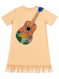 Stella McCartney Kids Guitar Print T-Shirt Dress – 12 Years children