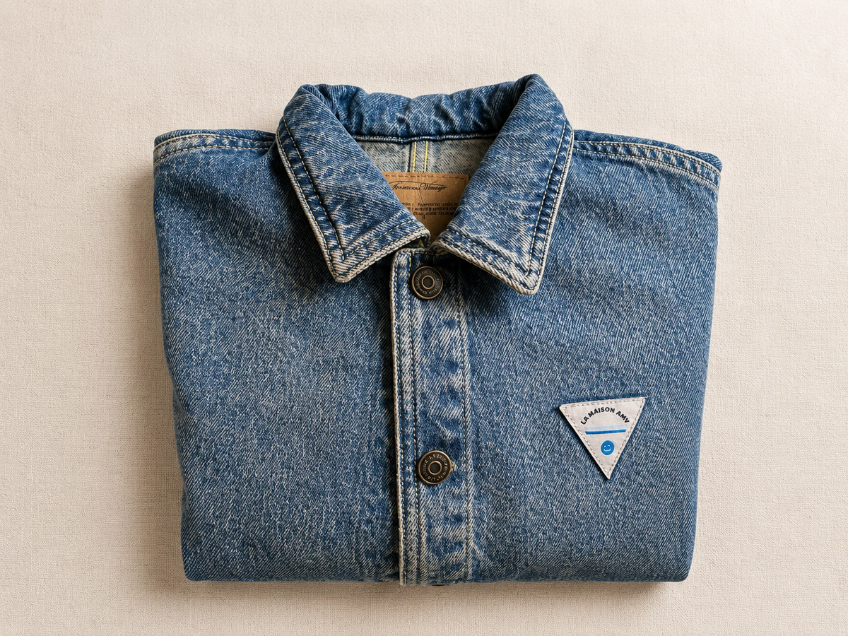 American Vintage Kids Denim Jacket – Size 7 Years old children