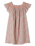 BONPOINT FLORAL LIBERTY PRINT HAND EMBROIDERED DRESS SIZE 14 YEARS