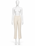 Ralph Lauren Collection Ivory Cropped Tailored Trousers – Size US 6 UK 10 ladies