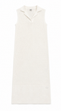 AlphaTauri Sleeveless Knit Midi Dress – White – Size S ladies