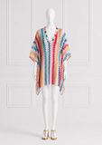Missoni Zigzag Crochet-Knit Kaftan Cover-Up Dress ladies