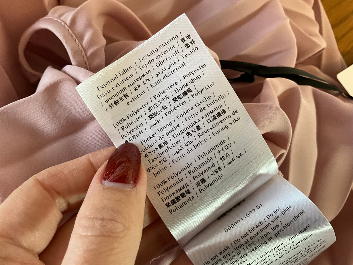 REDValentino satin pleated mini dress Size I 44 UK 12 US 8 ladies