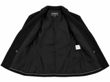 Chanel La Petite Veste Noire Black Bouclé Wool Jacket – Pre-Fall 2022/2023  – Size 40 ladies