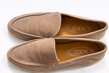 Tod's Suede Loafers in Beige Siz 38 UK 5 US 8 ladies