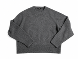 Uniqlo Grey Wool-Blend Oversized Knit Jumper size M medium ladies