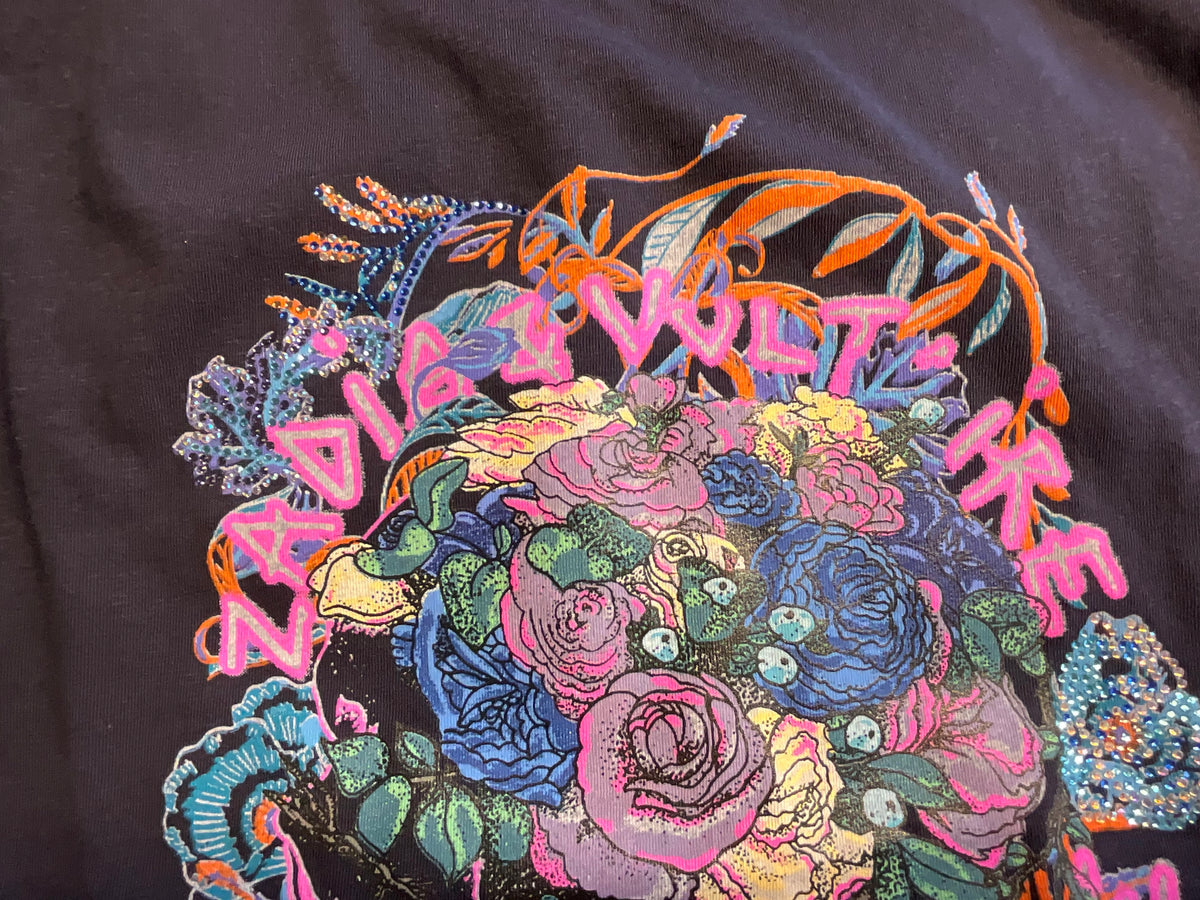 Zadig & Voltaire Graphic Cotton T-Shirt ladies