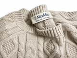 ’S Max Mara Cable Knit Pullover ladies