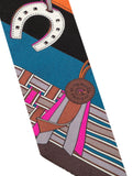 Hermès Brides et Gris Gris Silk Twilly Scarf ladies