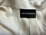 Emporio Armani Silk Blend Oversized Shirt size I 40 S small ladies