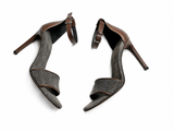 Brunello Cucinelli Monili-Embellished Stiletto Sandals size 38 ladies