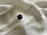 TOM FORD WHITE SHINY SILKY T SHIRT SIZE M MEDIUM LADIES