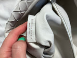 Bottega Veneta Large Jodie Intrecciato White Nappa Leather Hobo Shoulder Bag ladies