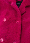 EACH X OTHER  Pink Teddy Shearling Fur Coat Ladies