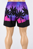 Valentino Rockstud Water Sky Men’s Swim Shorts Multicolour Size IT 48 men