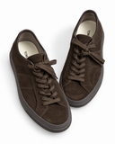 Tom Ford Dark Brown Suede Low-Top Trainers – Size 9 / EU 42 men