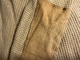 Ralph Lauren Collection Camel Cashmere Jumper with Suede Elbow Patches – Size XS ladies