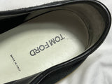 Tom Ford Black Suede Low-Top Trainers with Gum Soles – Size 8½ / EU 41.5 men