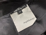angelo katsapis BLACK DRESS SIZE UK 12 US 8 IT 44 L ladies