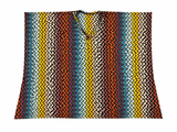 Missoni Multicolour Zigzag Metallic Knit Short Kaftan – Size M ladies
