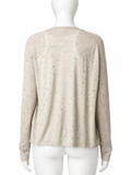 Zadig & Voltaire Daffy Crystal Embellished 100% Cashmere Cardigan – Size S ladies