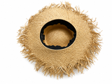 Chanel 2019 Runway Raffia Wide-Brim Hat – Size M ladies