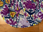 Ralph Lauren Collection Sekani Ikat-Print long dress Size US 4 UK 8 S small ladies