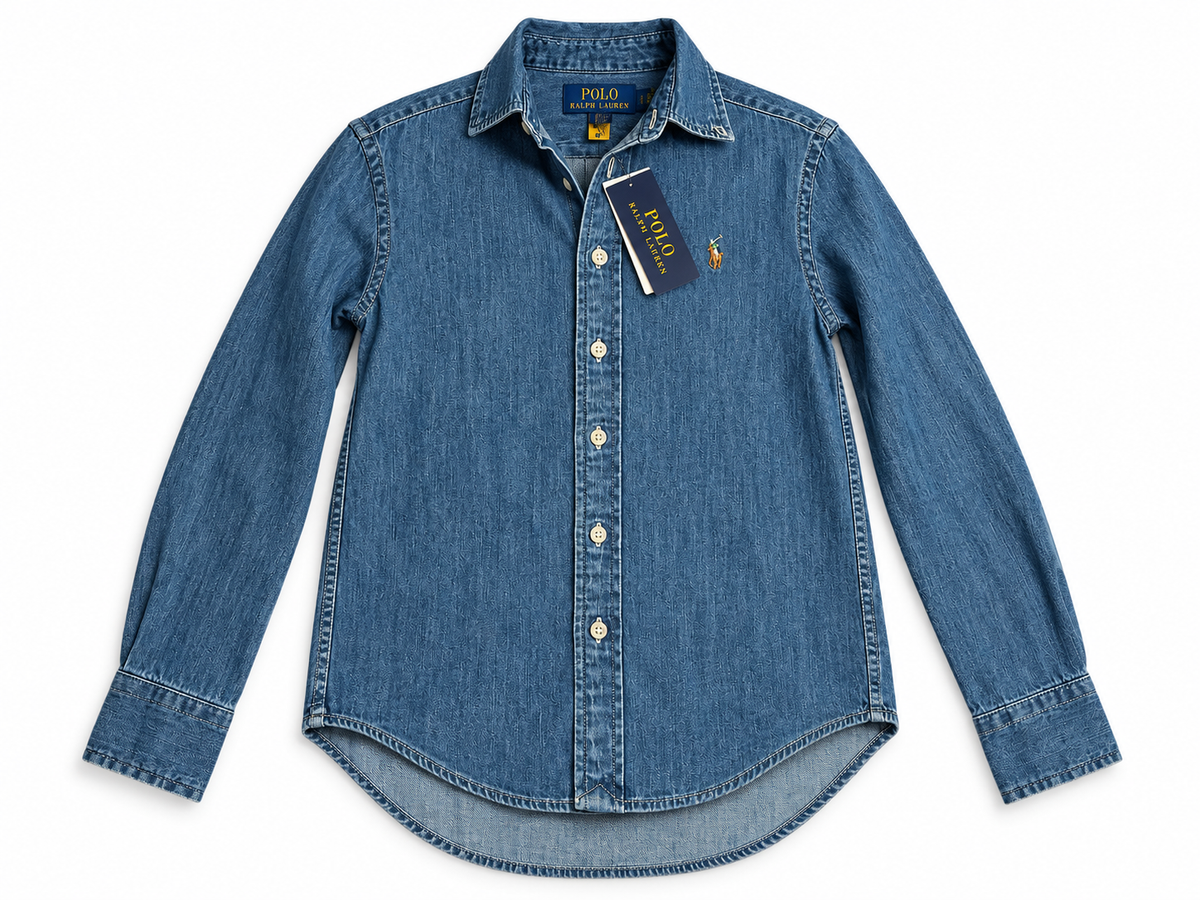 Polo Ralph Lauren Denim Shirt size 8 years children