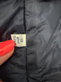 Moncler Liane Navy gilet vest down jacket in padded Size 12 years 152 cm children