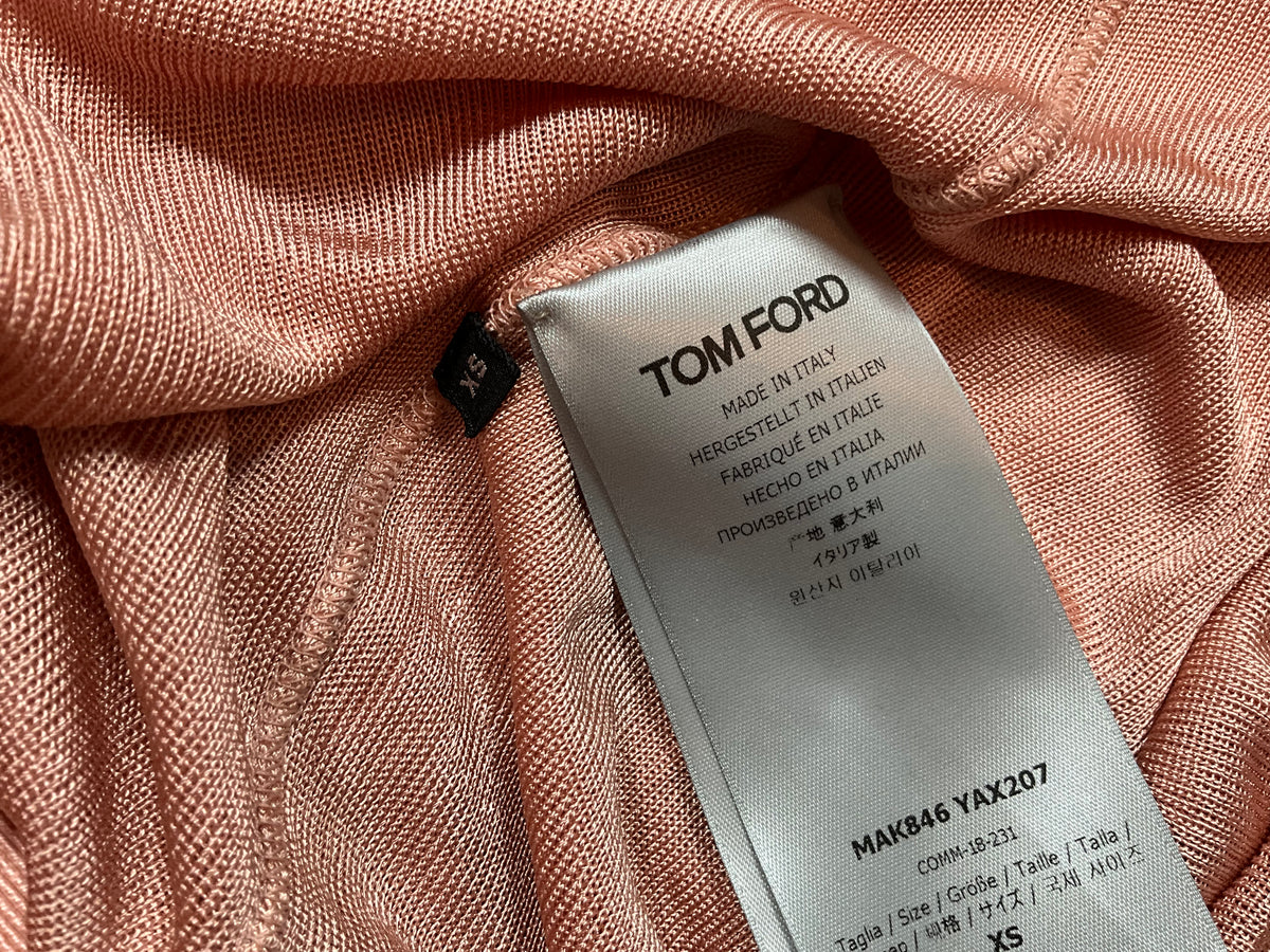 Tom Ford Pink Sexy Top Sweater Size S small ladies