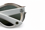 Moncler Agel MC516-02 White / Gray Sunglasses MC 516-02 58mm men