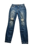 Dolce & Gabbana Audrey distressed blue jeans size I 44 US 8 UK 12 L large ladies