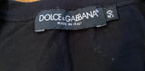 Dolce & Gabbana plaque V neck black T shirt size I 50 men