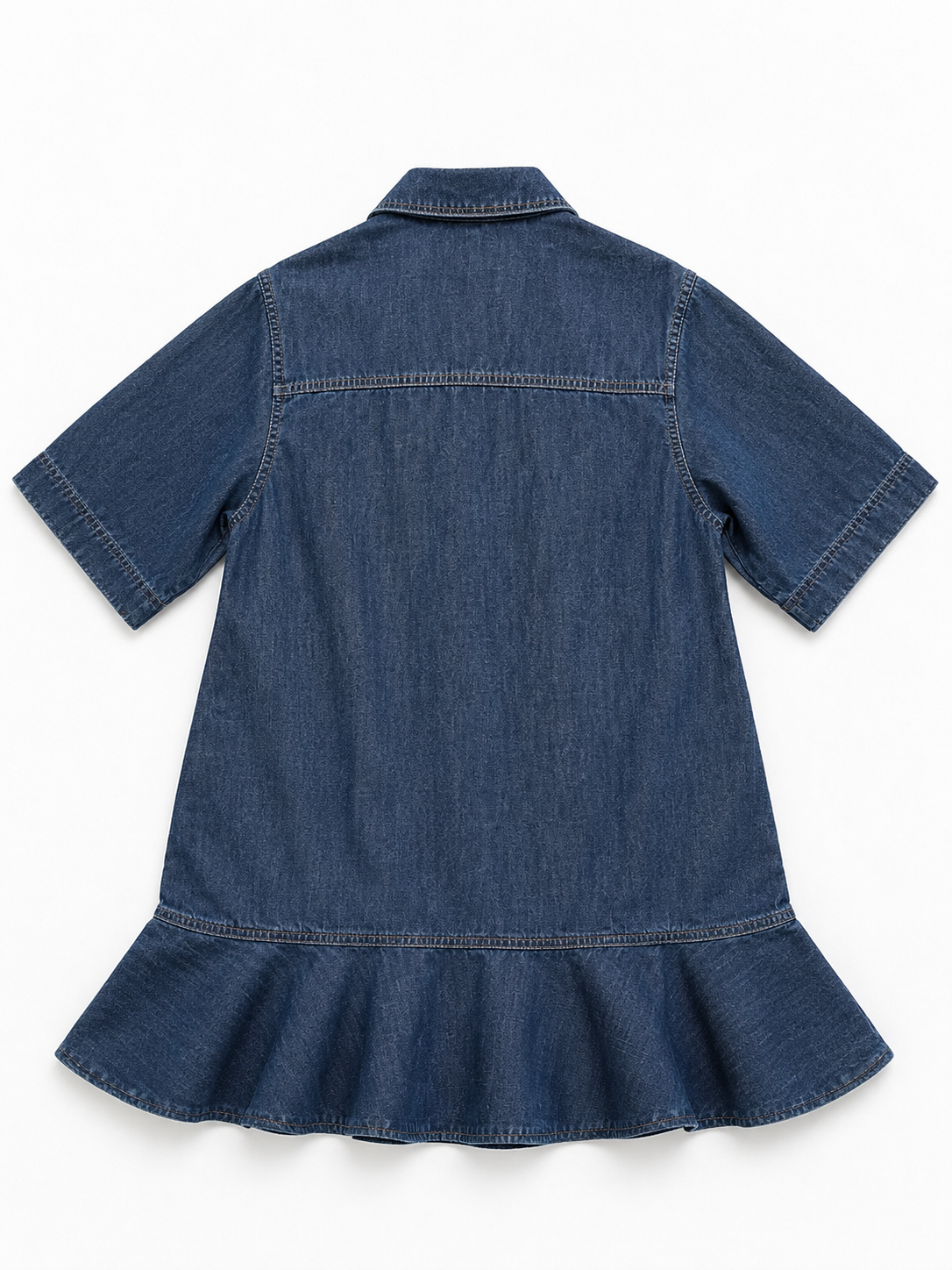 Valentino Garavani VGold Cotton Chambray Mini Dress ladies