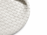 Bottega Veneta Large Jodie Intrecciato White Nappa Leather Hobo Shoulder Bag ladies