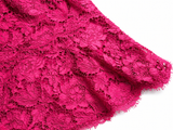 Valentino Garavani Resort 2014 Pink Scalloped Lace Strapless Top size I 40 UK 8 S small ladies