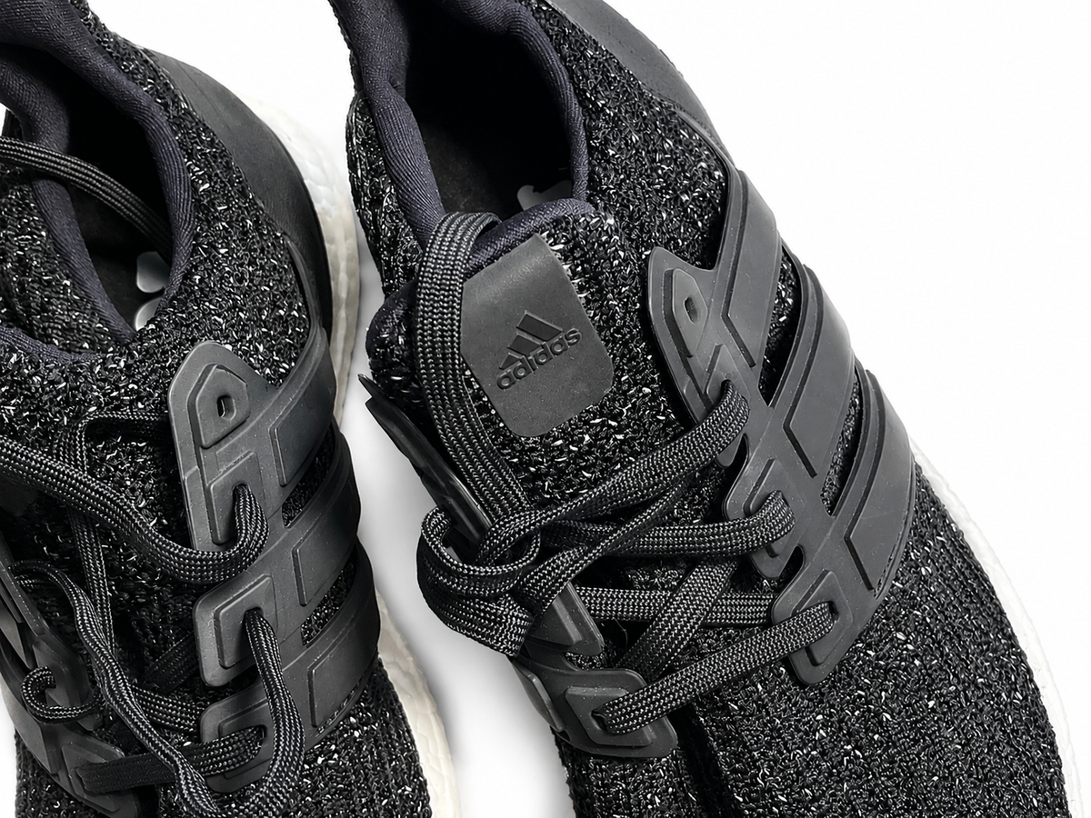 Adidas Ultra Boost Black Knit Trainers size 38 ladies