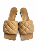 Bottega Veneta Nappa Matelasse Padded Flat Sandals Size 36 US 6 UK 3 ladies