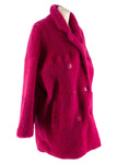 EACH X OTHER  Pink Teddy Shearling Fur Coat Ladies