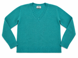 Prada Cashmere & Virgin Wool V-Neck Sweater IT 38 (UK 6 / US 2 / XS) ladies