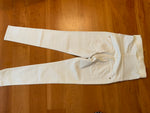 James Jeans Womens Maternity White Denim Stretch Skinny Slim Jeans USA Size 25 ladies