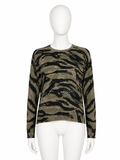 Zadig & Voltaire Camouflage Cashmere Jumper ladies