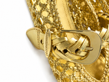 Zimmermann Alchemy Ballerina Flats Gold Leather Woven Buckle Shoes EU 39 | Spring 2026 ladies