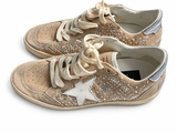 Golden Goose Ball Star Suede Swarovski Crystal & Pearl Trainers – Size 39 ladies
