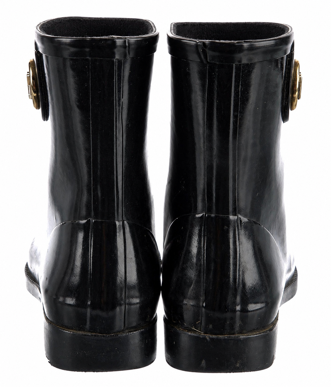 Michael Kors Black Rubber Ankle Rain Boots – Size EU 37 / UK 4 / US 7 ladies