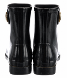 Michael Kors Black Rubber Ankle Rain Boots – Size EU 37 / UK 4 / US 7 ladies
