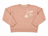 Bonpoint Girls Cashmere Cherry Sweater – Size 12 years children