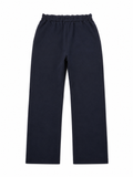 Bonpoint navy blue virgin wool straight leg pants trousers 10 years children